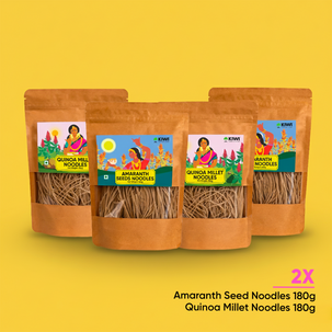 Healthy Millet Noodles ( 2 Amaranth Noodle + 2 Quinoa Noodles )