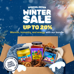 Winter Comfort Combo (Ghee + Honey + Coffee) hover image