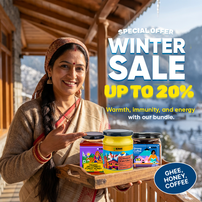 Winter Comfort Combo (Ghee + Honey + Coffee)