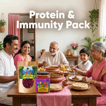 Protein & Immunity Pack  (2 Jim Corbett Honey + 2 Rajma Chakrata