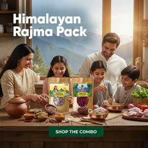 Himalayan Rajma Pack (2 Rajma Chakrata + 2 Rajma Harshil) hover image