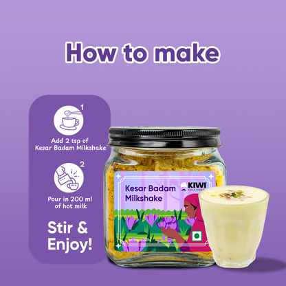 Bestselling Pair ( 2 Pure Heeng (Asafoetida) + 1  Kesar Badam Milkshake)
