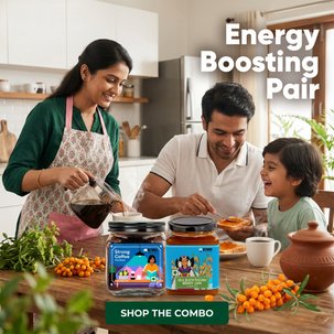 Energy Boosting Pair ( 1 Strong Coffee + 2 Sea Buckthorn Berry Jam hover image