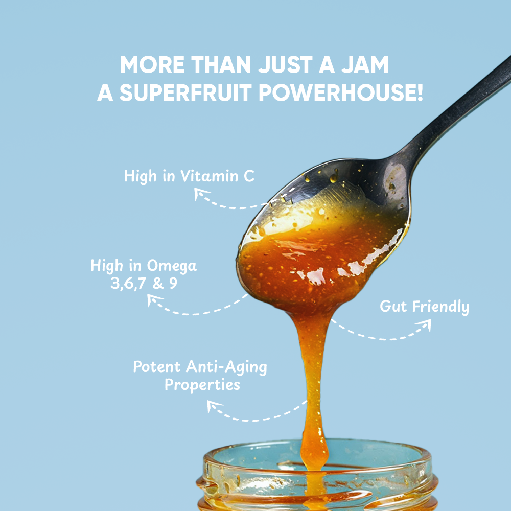 Himalayan Health Pack ( 1 Jim Corbett Honey + 1 Seabuckthorn jam )