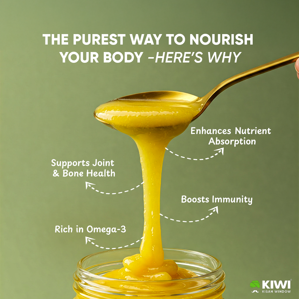 Best Selling Duo ( 1 A2 Desi Cow Ghee + 2 Sea Buckthorn Berry Jam )