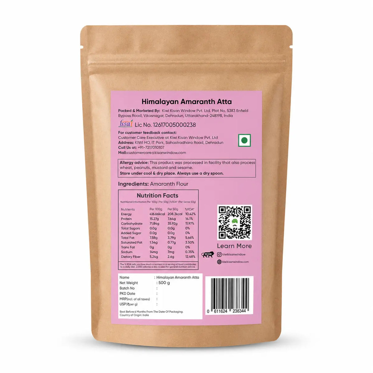 Himalayan Amaranth Atta