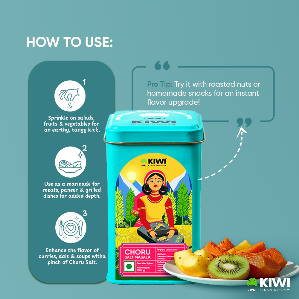 Pahadi tadka Duo ( 1 Choru Salt Masala + 2 Heeng )