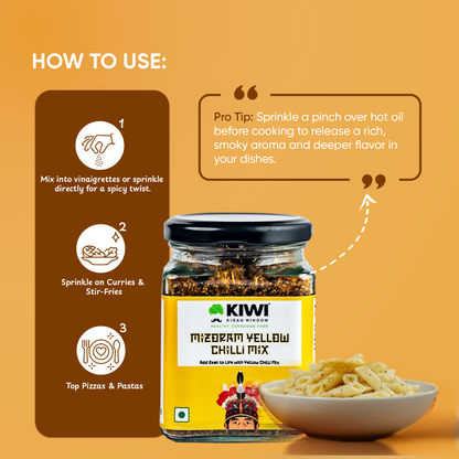 Flavour Booster Combo ( 2 Jim Corbett Honey + 2 Mizoram Yellow Chilli Mix )