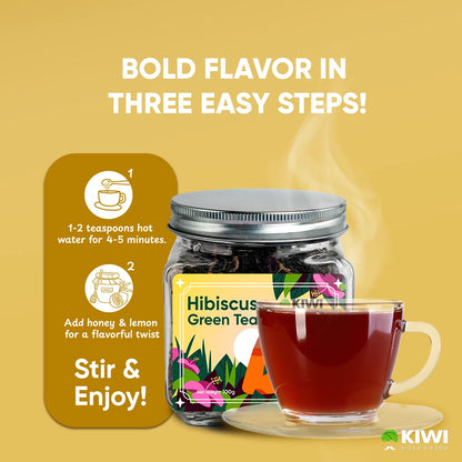 Hibiscus Green Tea