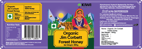 Organic Jim Corbett Forest Honey