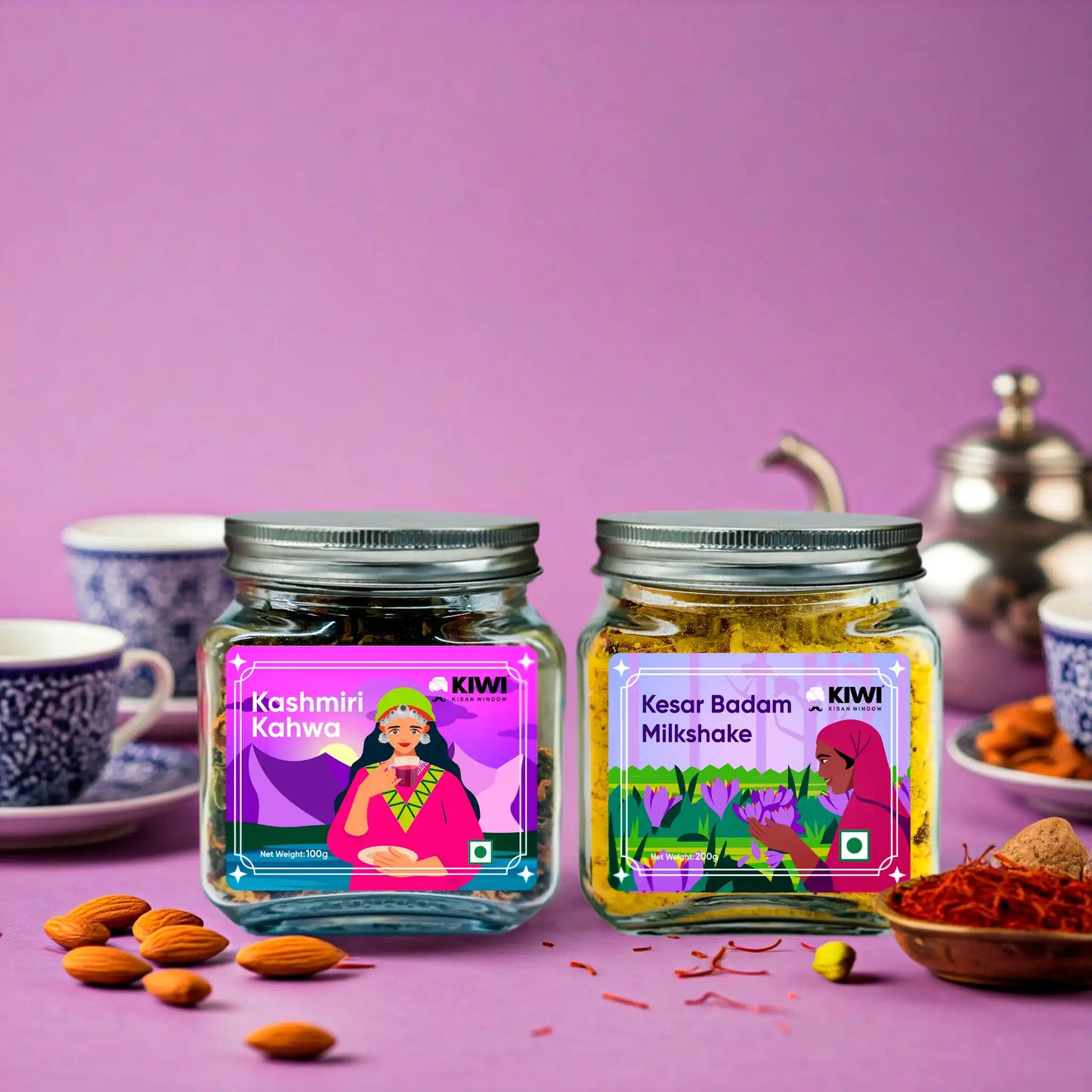 Kashmiri Beverages Milkshake+Kahwa