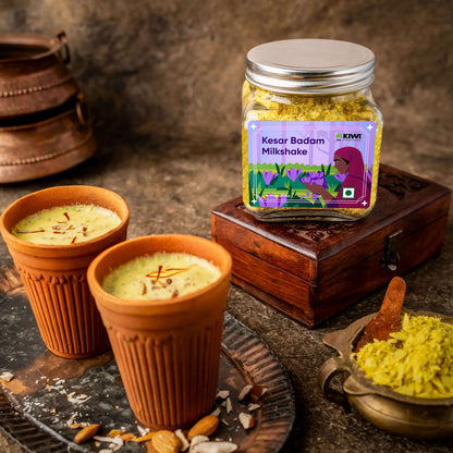 Kesar Badam Milk Shake