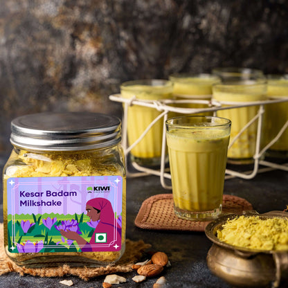 Kesar Badam Milk Shake