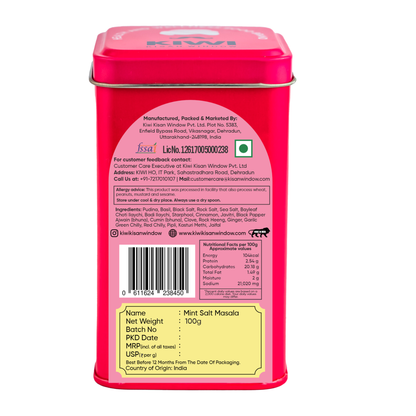 Mint Masala Seasoning