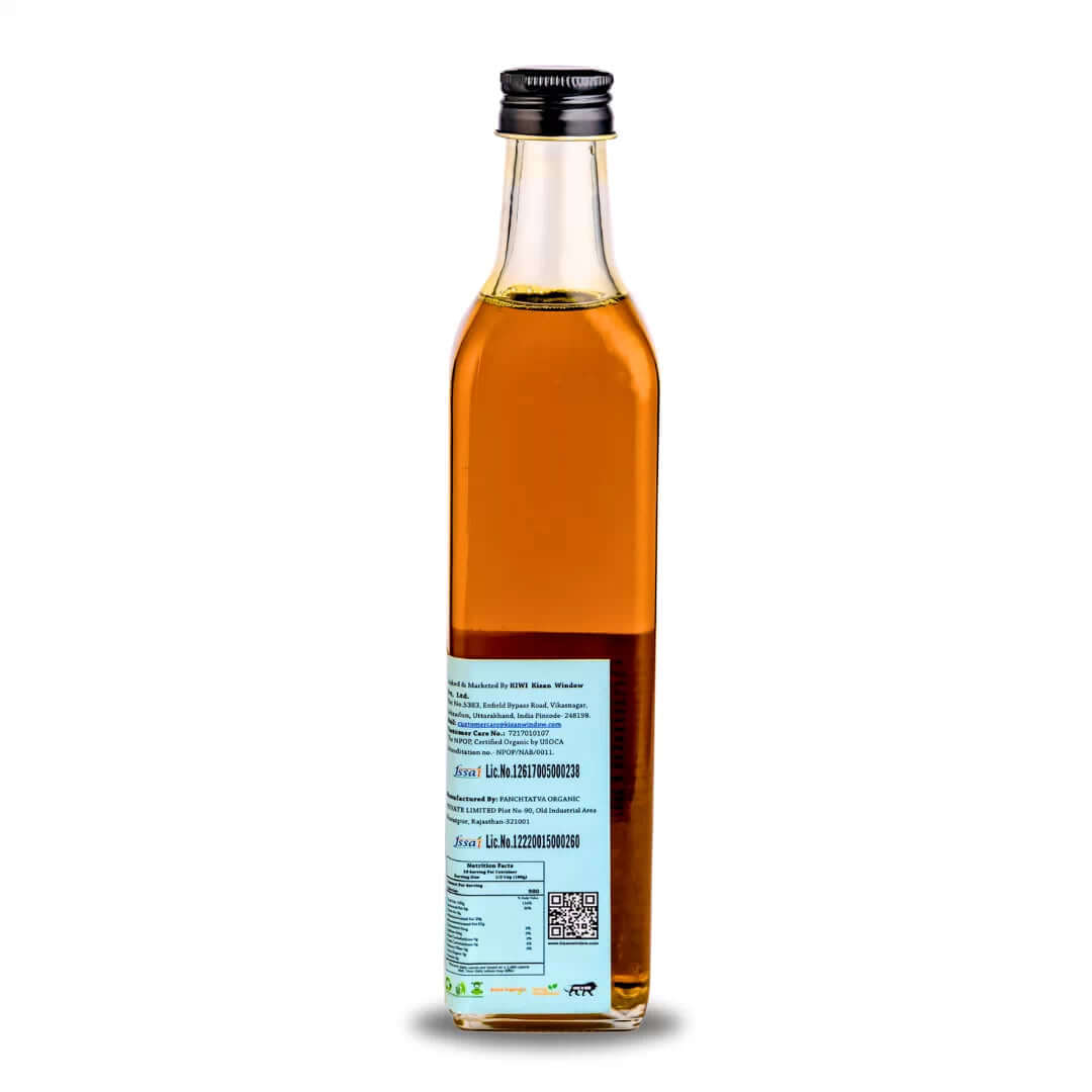 Organic Yellow Mustard Oil (Cold Pressed)