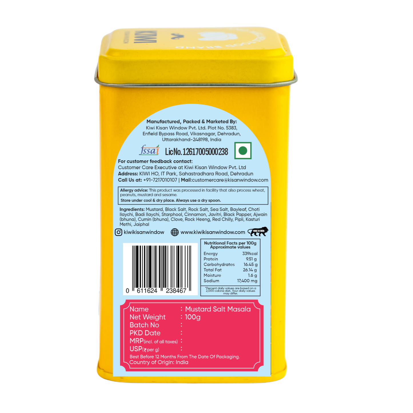 Mustard Masala Seasoning