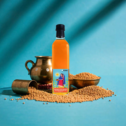 Organic Yellow Mustard Oil (Cold Pressed)