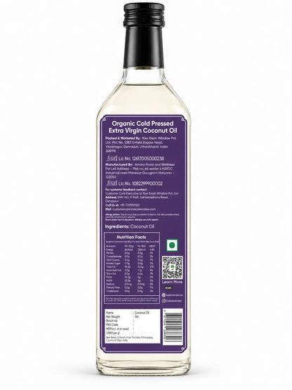 Organic Cold Pressed Extra Virgin Coconut Oil