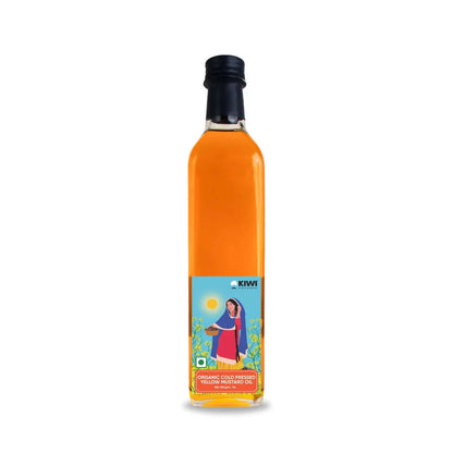 Organic Yellow Mustard Oil (Cold Pressed)