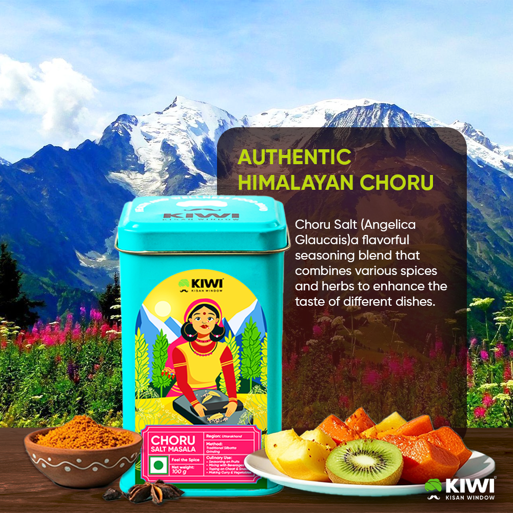 Himalayan Flavour Duo (1 Choru Salt + 2 Sea Buckthorn Berry Jam )