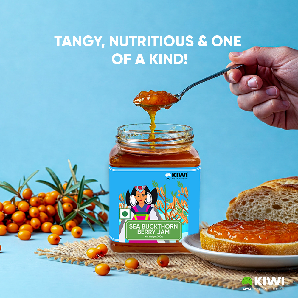 Himalayan Flavour Duo (1 Choru Salt + 2 Sea Buckthorn Berry Jam )