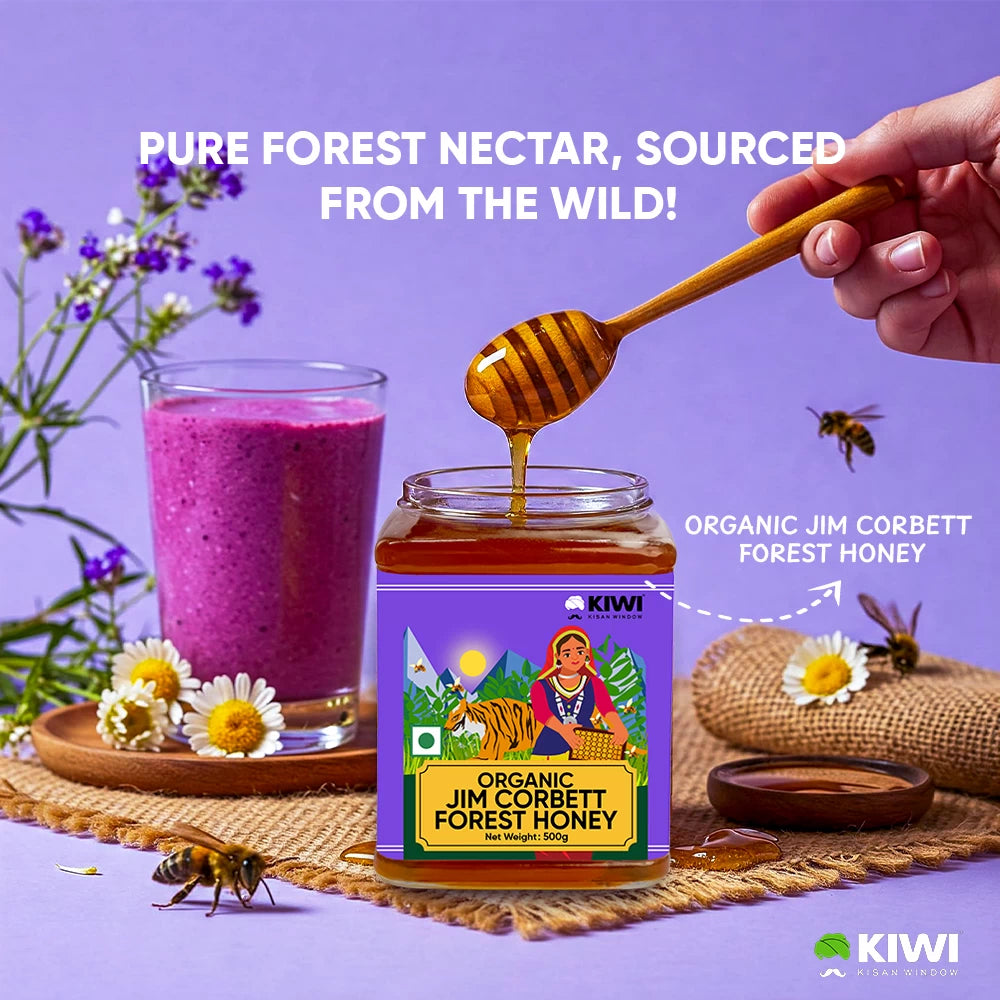 Organic Jim Corbett Forest Honey