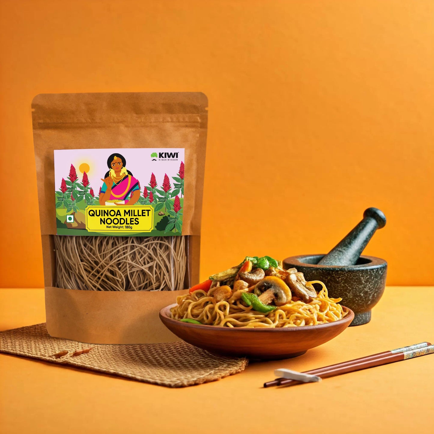 Quinoa Millet Noodles