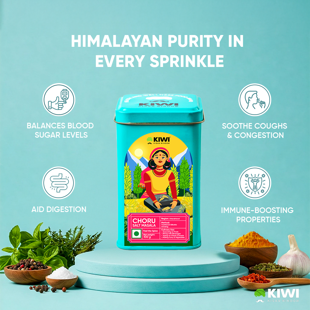 Pahadi tadka Duo ( 1 Choru Salt Masala + 2 Heeng )