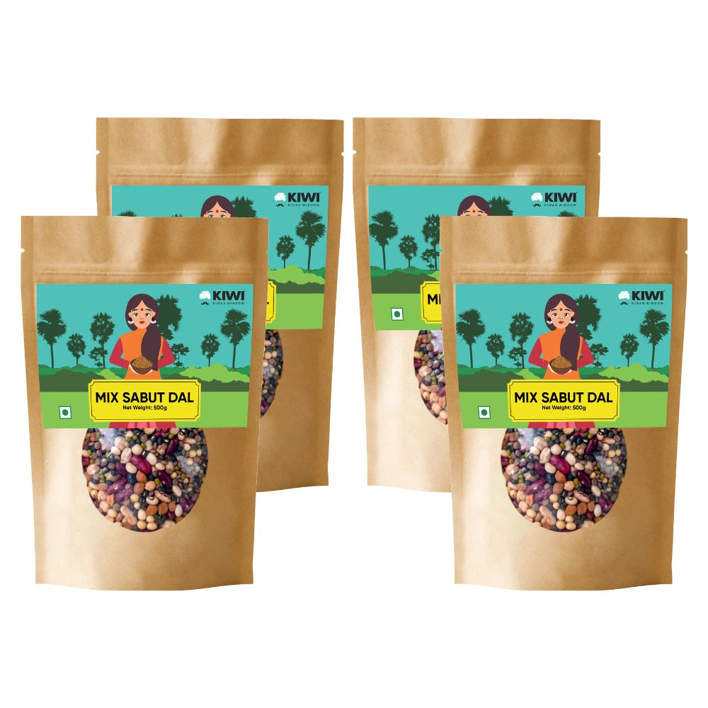 Mix Sabut Dal (Moong, Masoor, Urad & Chana)