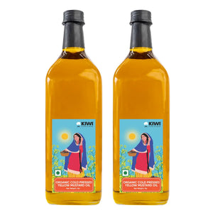 Organic Yellow Mustard Oil (Cold Pressed)