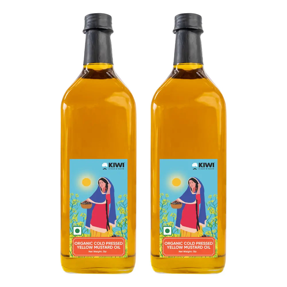 Organic Yellow Mustard Oil (Cold Pressed)