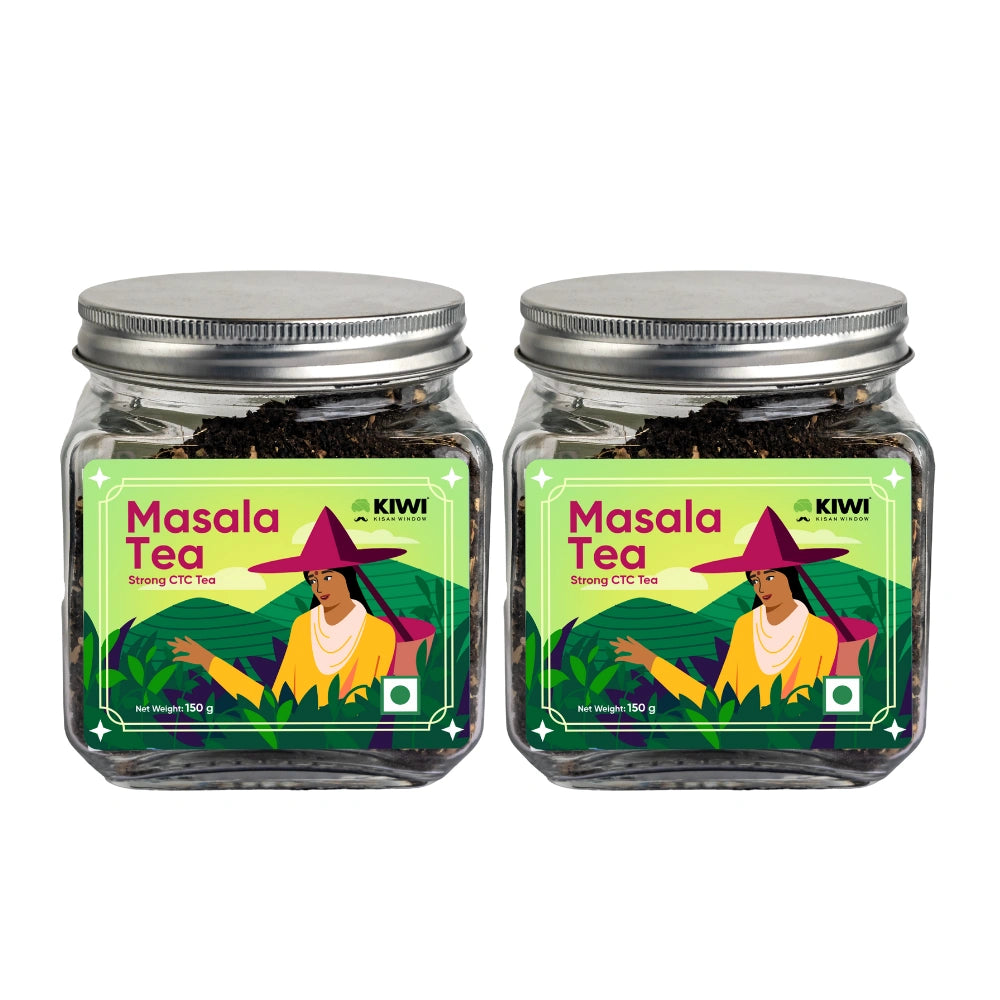 A steaming cup of Masala Tea with spices like cinnamon, cloves, and star anise, evoking warmth and aroma.