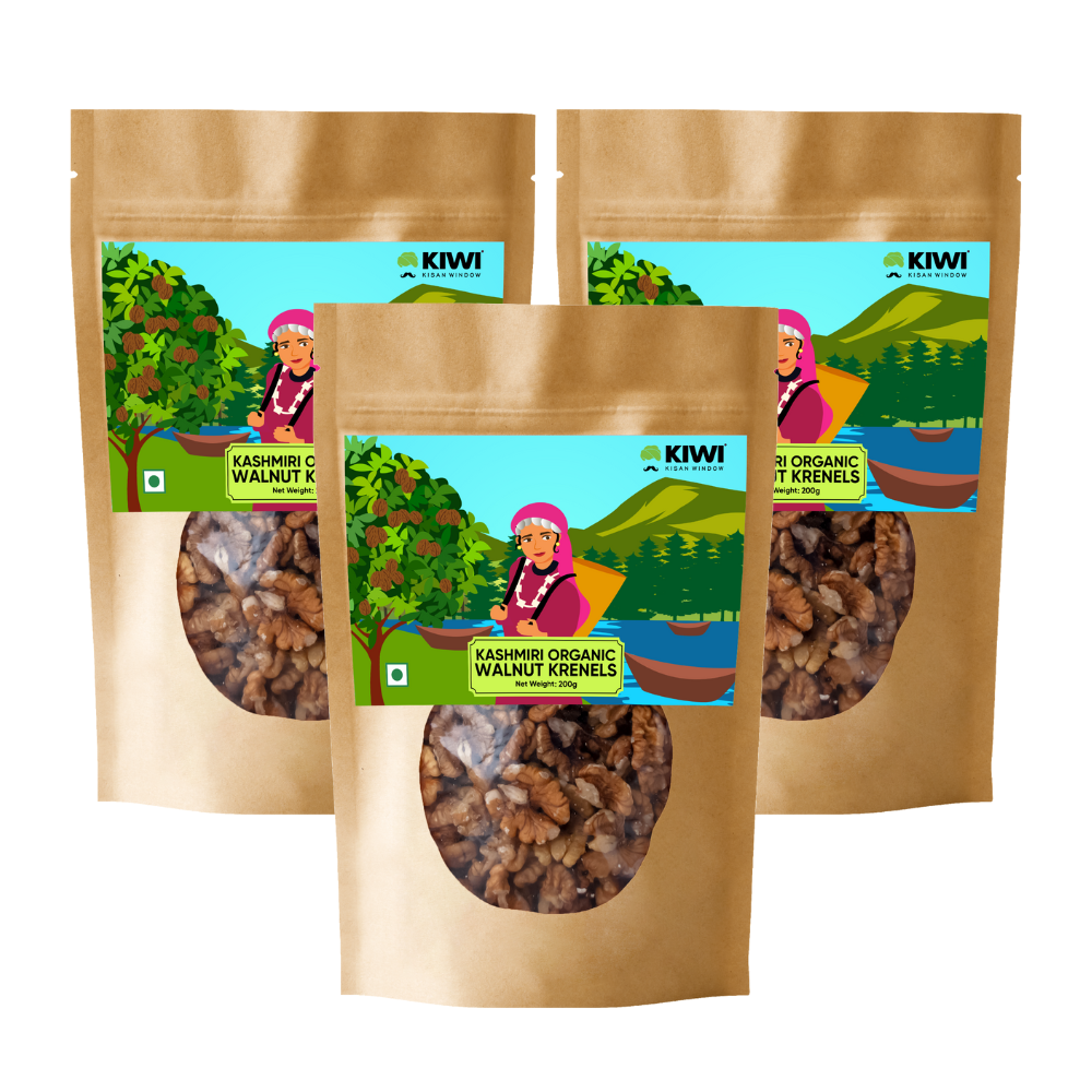 Kashmiri Organic Walnut Kernels (Single Tree)