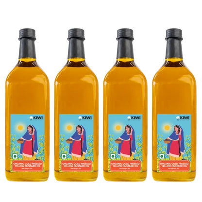 Organic Yellow Mustard Oil (Cold Pressed)