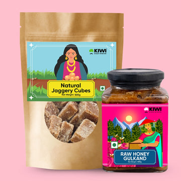 Ancient Sweeteners Bundle Gulukand+Jaggery