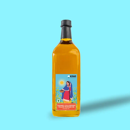 Organic Yellow Mustard Oil (Cold Pressed)
