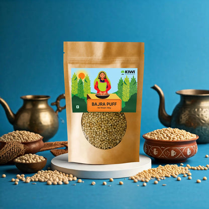 Roasted Bajra Puffs