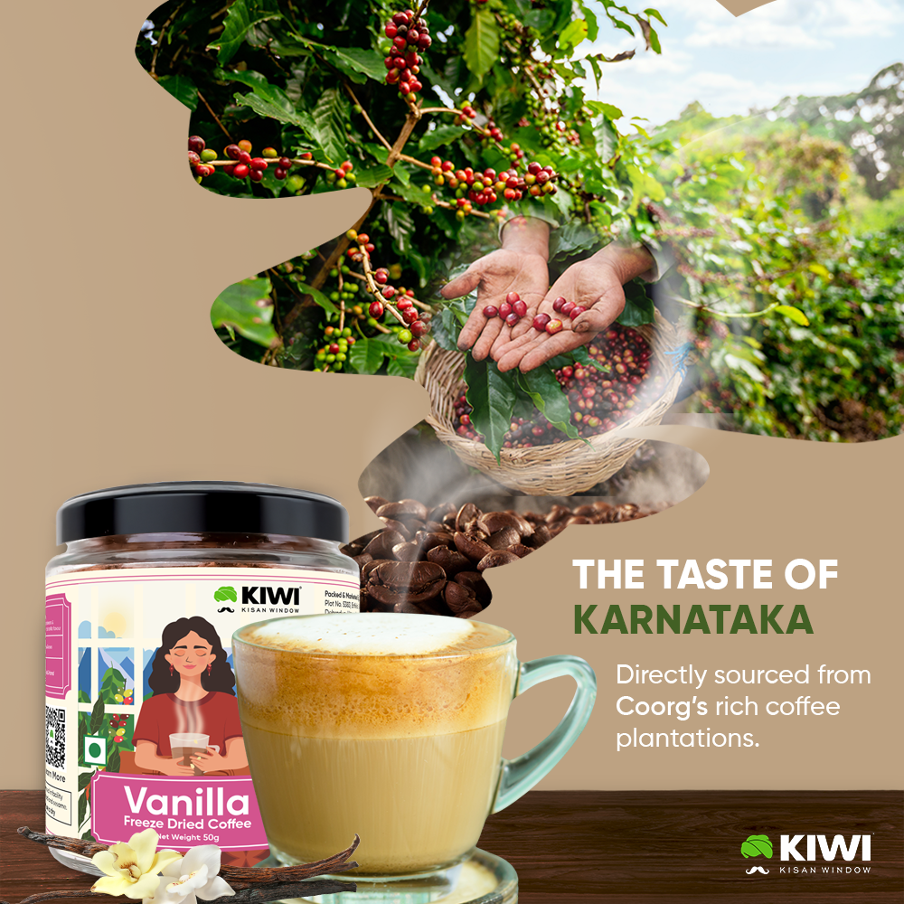 Instant Coffee Pack (1 Strong Coffee + 2 Vanilla Freeze Dried Coffee)