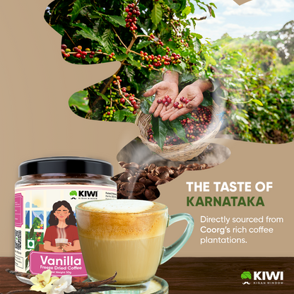 Instant Coffee Pack (1 Strong Coffee + 2 Vanilla Freeze Dried Coffee)